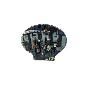 Vintage French Quarter New Orleans Collectible Decorative 9" x 7‎ 1/2"